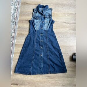 Denim dress